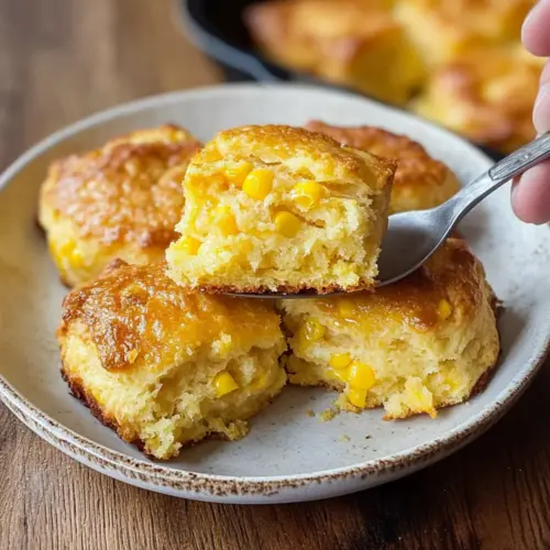 Cornbread Butter Swim Biscuits