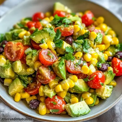 Avocado Corn Salad