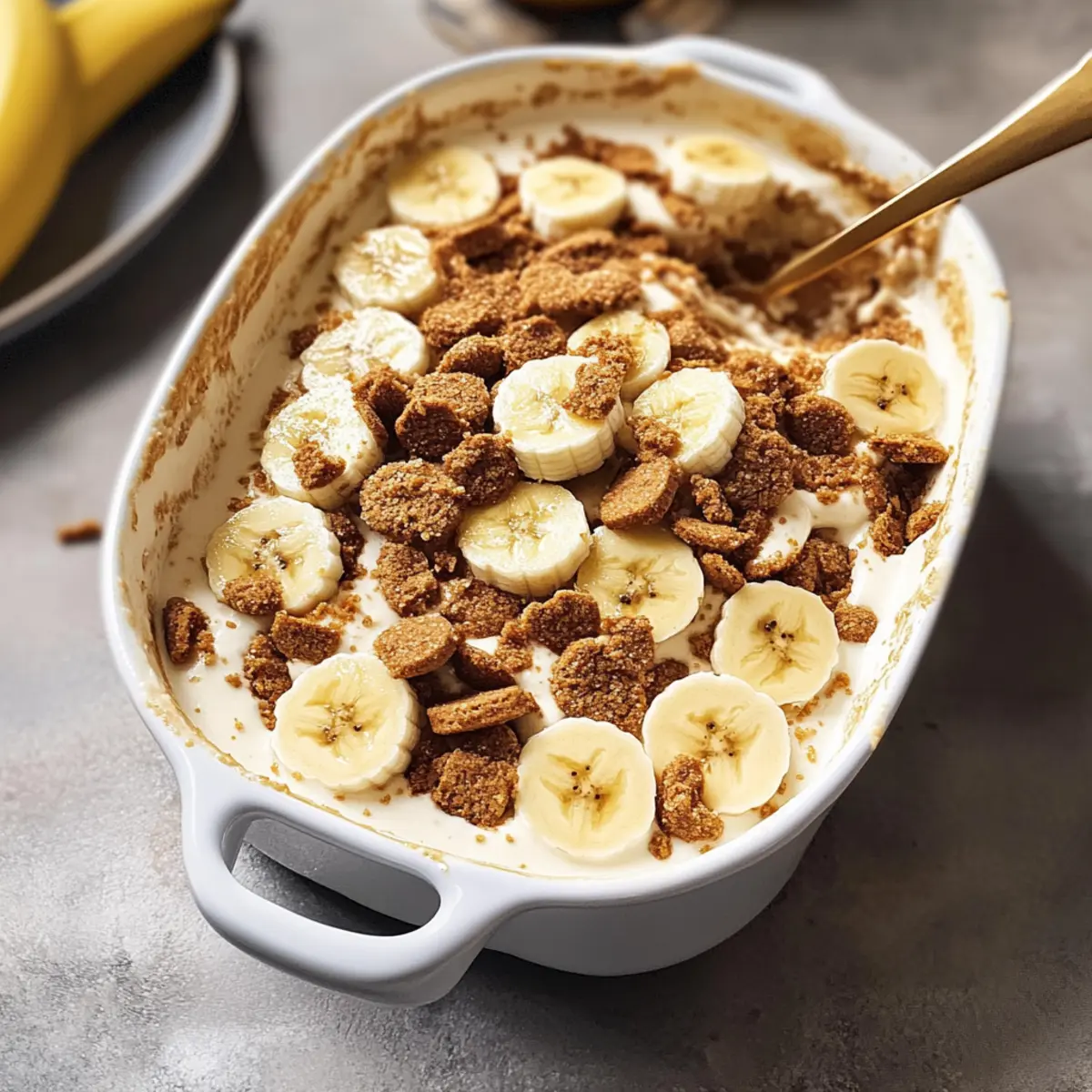 Biscoff Banana Pudding