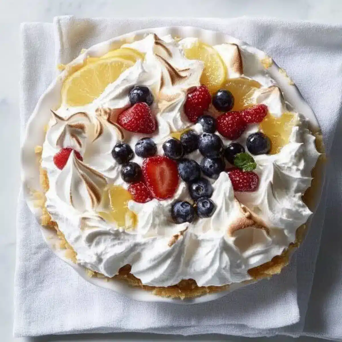 Pavlova with Berries
