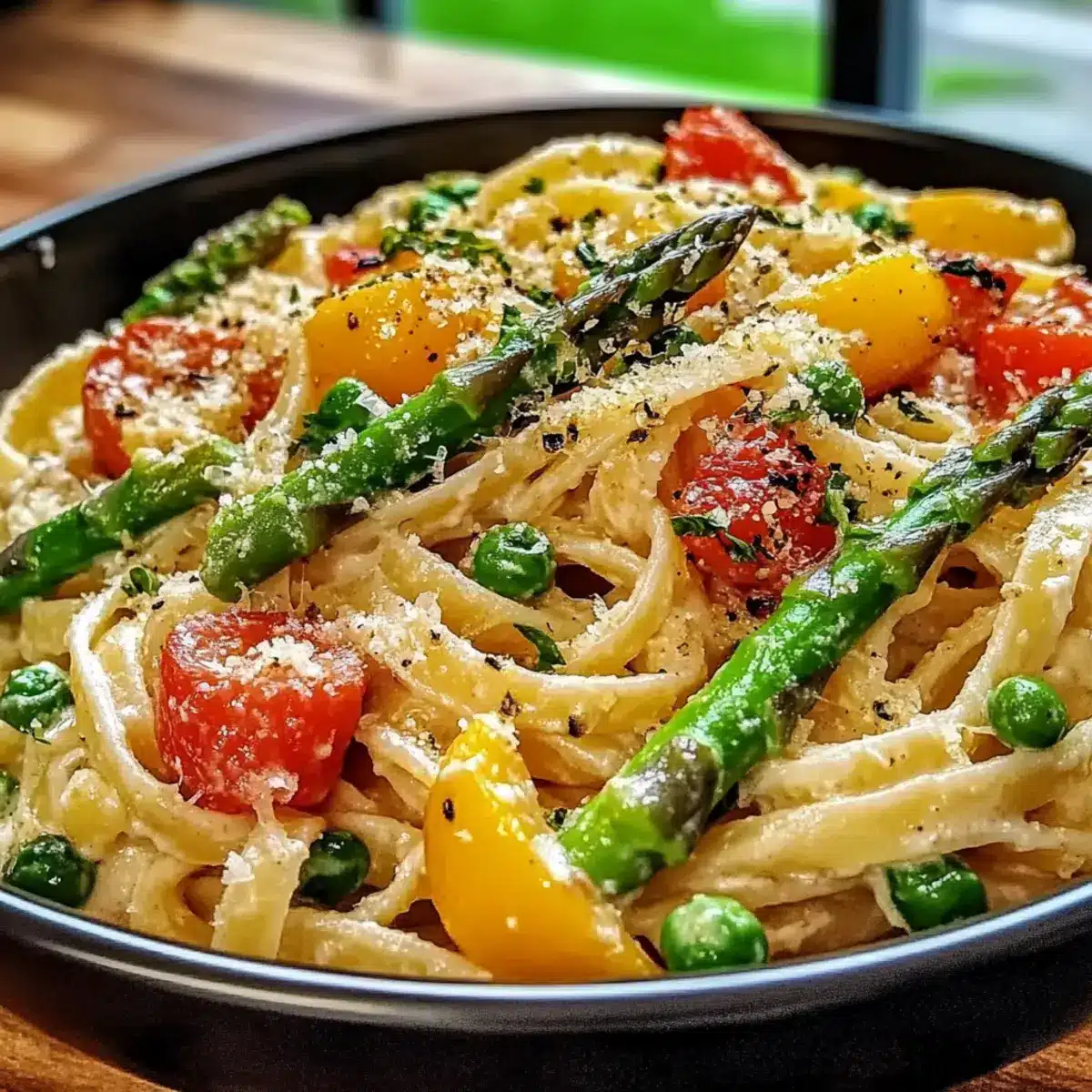 Fresh Spring Vegetable Pasta Primavera