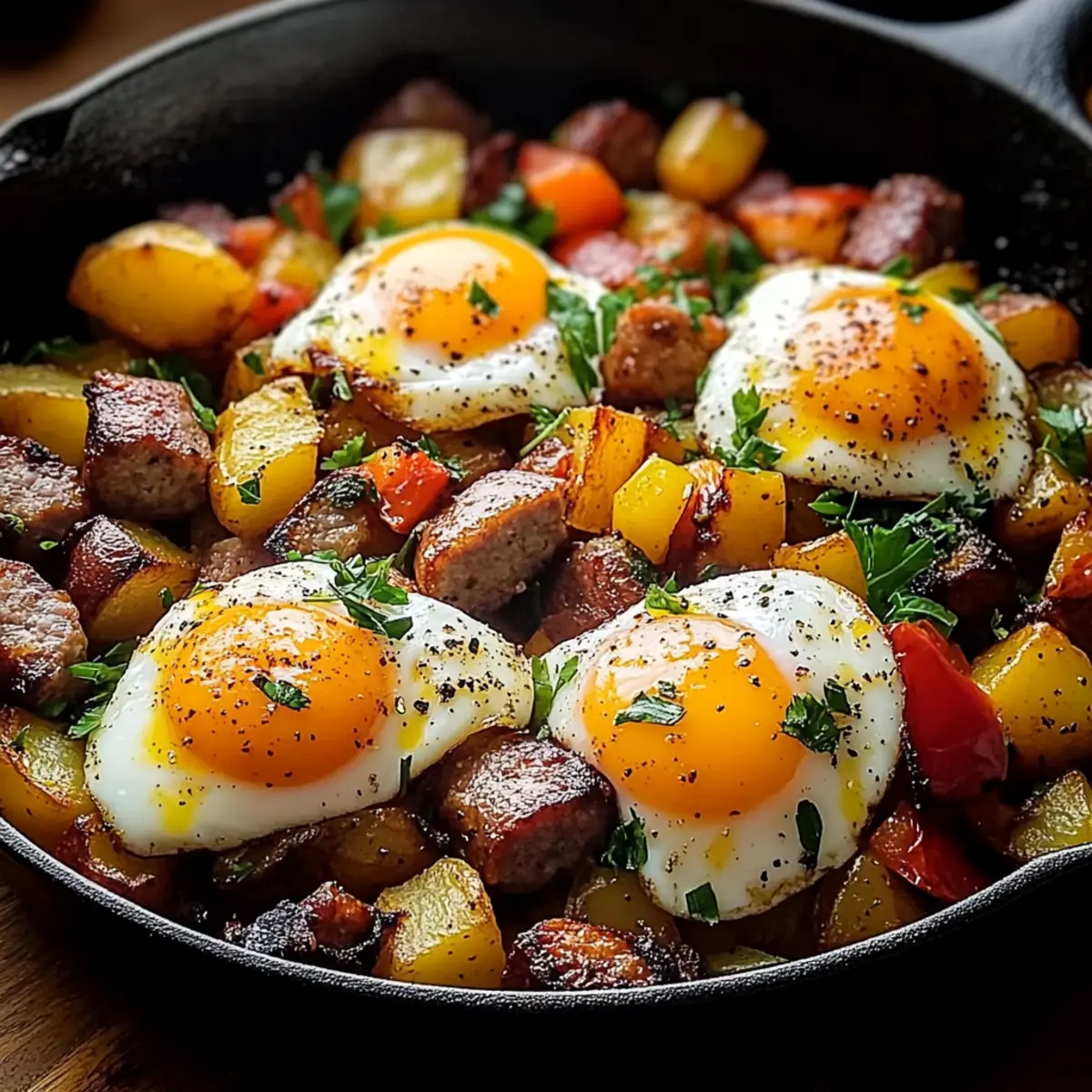 Ultimate Loaded Breakfast Hash