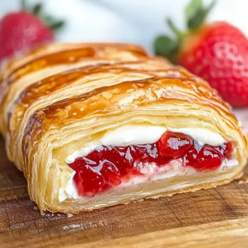 Strawberry Cream Cheese Danish