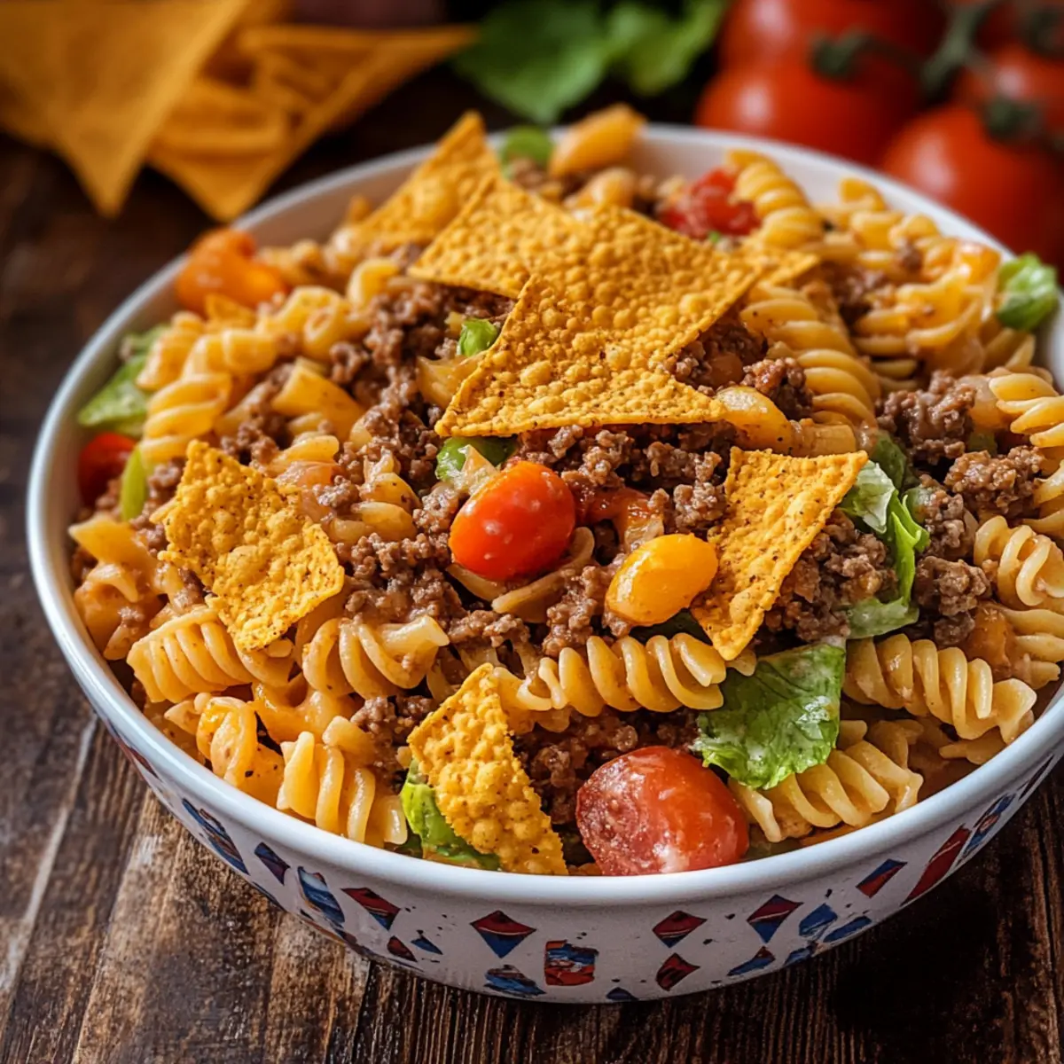 Doritos Locos Taco Pasta Salad