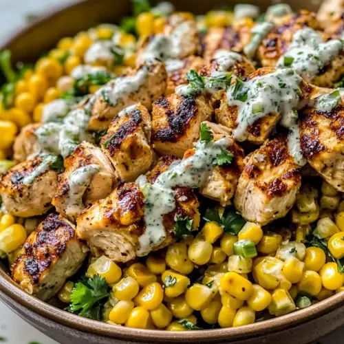 Chicken Street Corn Salad