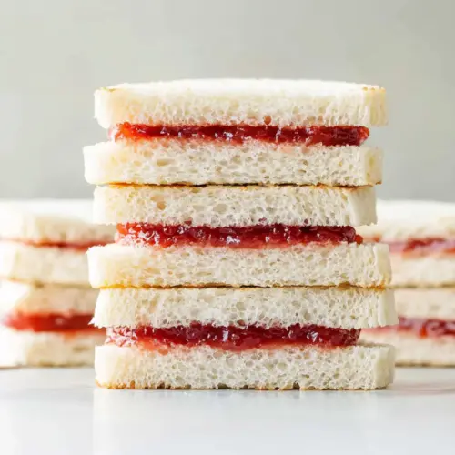 Jam Pennies Tea Sandwiches