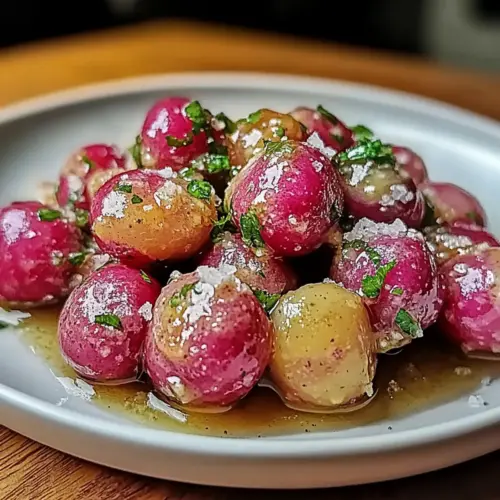 Roasted Radishes with Butter and Sea Salt