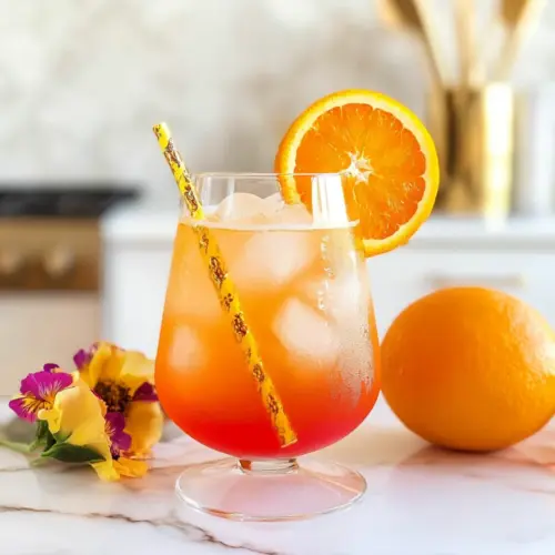 Aperol Spritz Mocktail