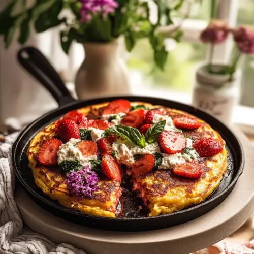 Roasted Veggie and Goat Cheese Frittata
