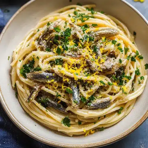 Lemon Sardine Pasta