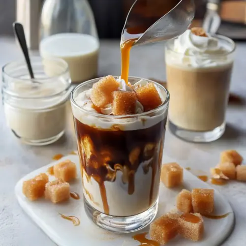 Brown Sugar Vanilla Iced Coffee