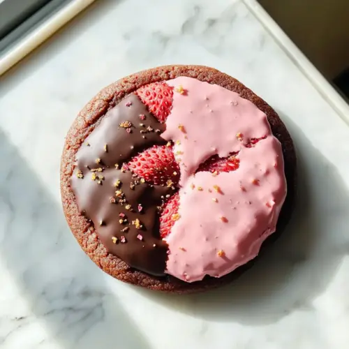 Chocolate Covered Strawberry Cookies