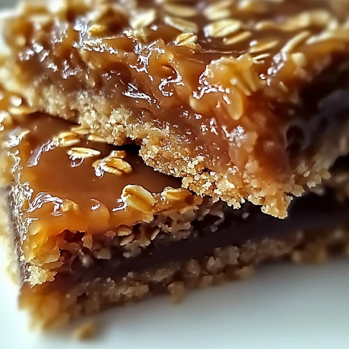 Caramel Crush Bars Dessert