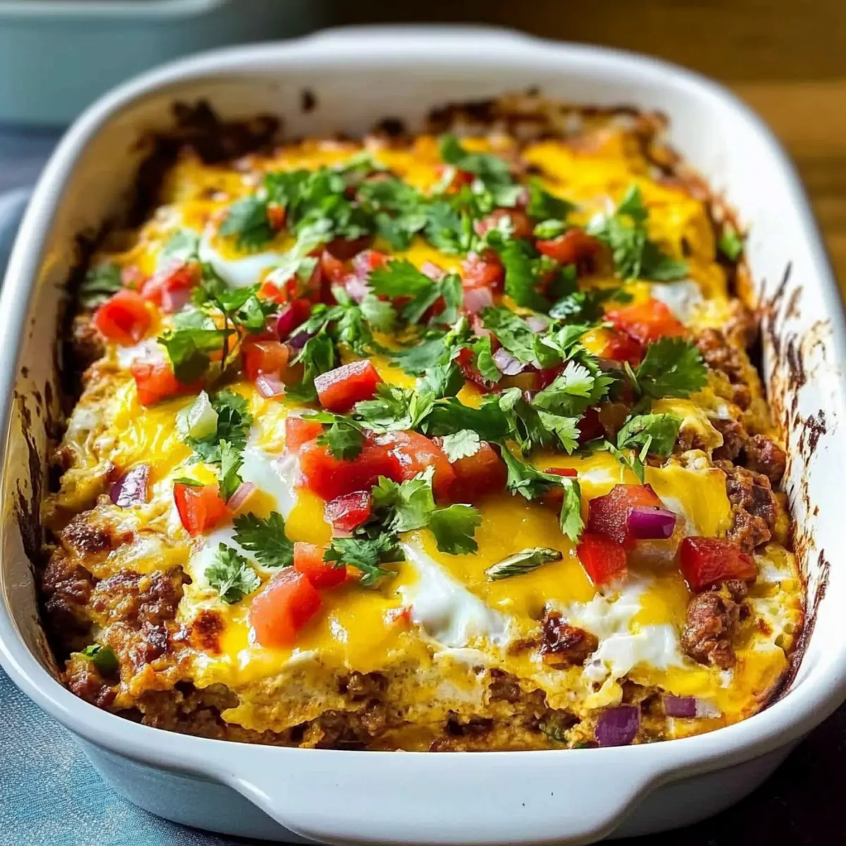 Mexican Breakfast Casserole