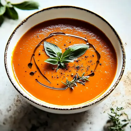 Homemade Roasted Tomato Soup