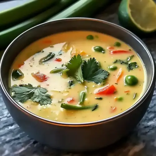 Ginger Lemongrass Soup with Coconut Milk