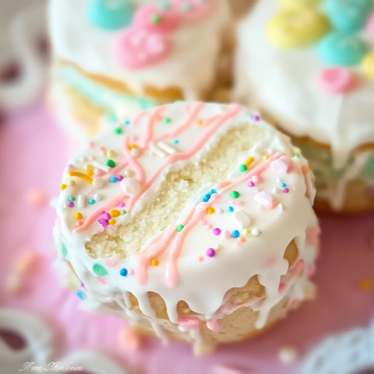 Mini Easter Egg Cakes