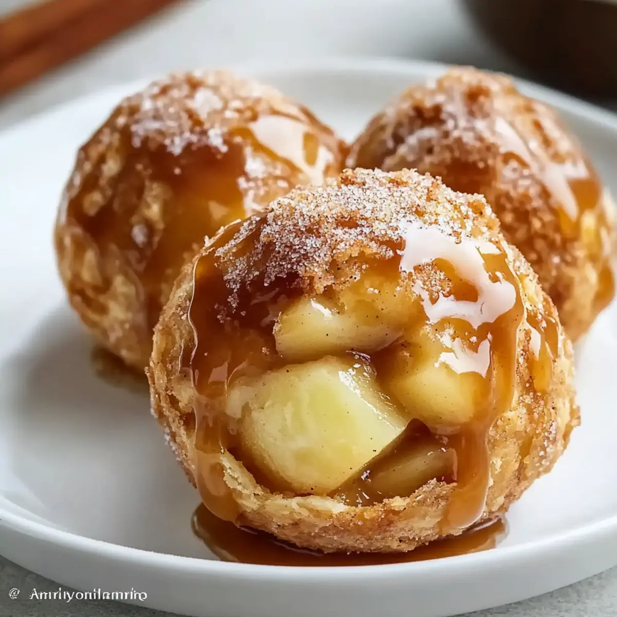Mouthwatering Caramel Apple Pie Bombs