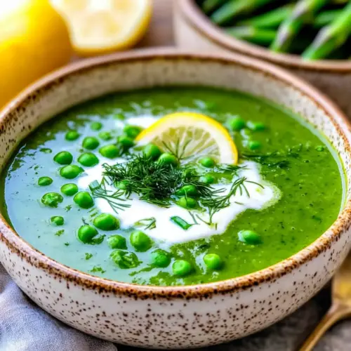 Spring Onion and Spinach Soup