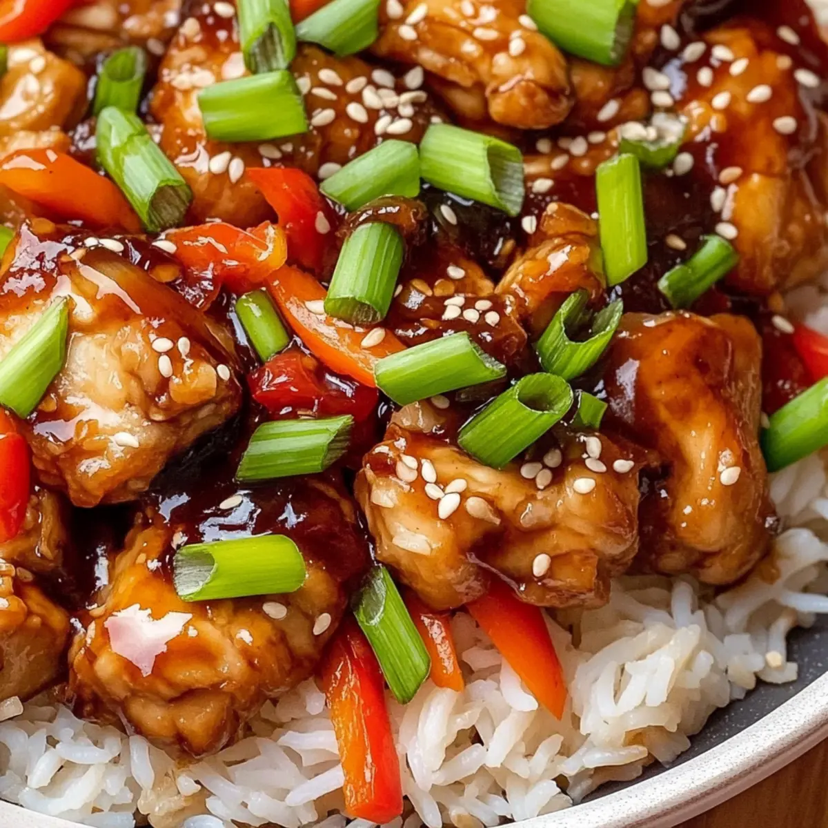 Korean BBQ Chicken and Rice