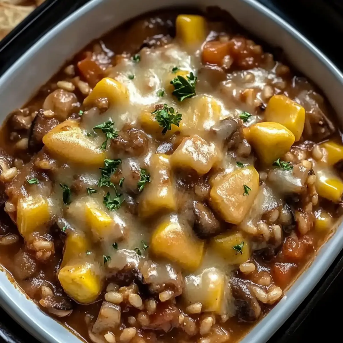 Slow Cooker Cowboy Casserole
