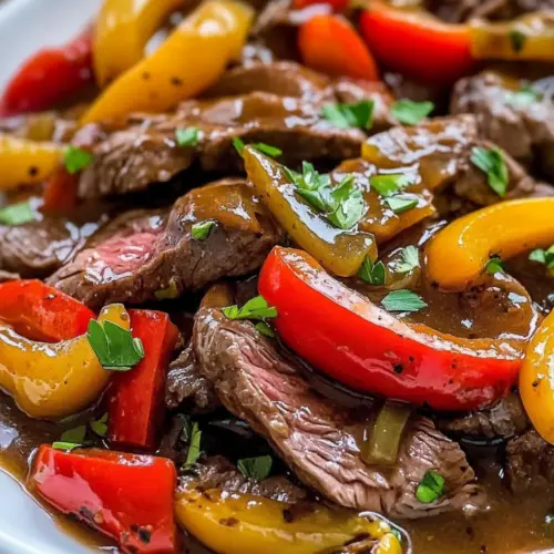CROCKPOT PEPPER STEAK