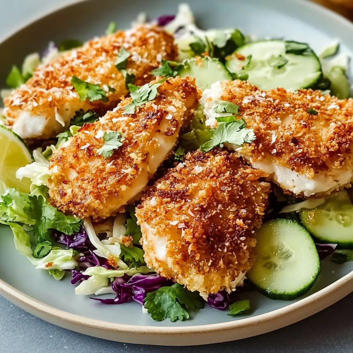 Crunchy Coconut Chicken