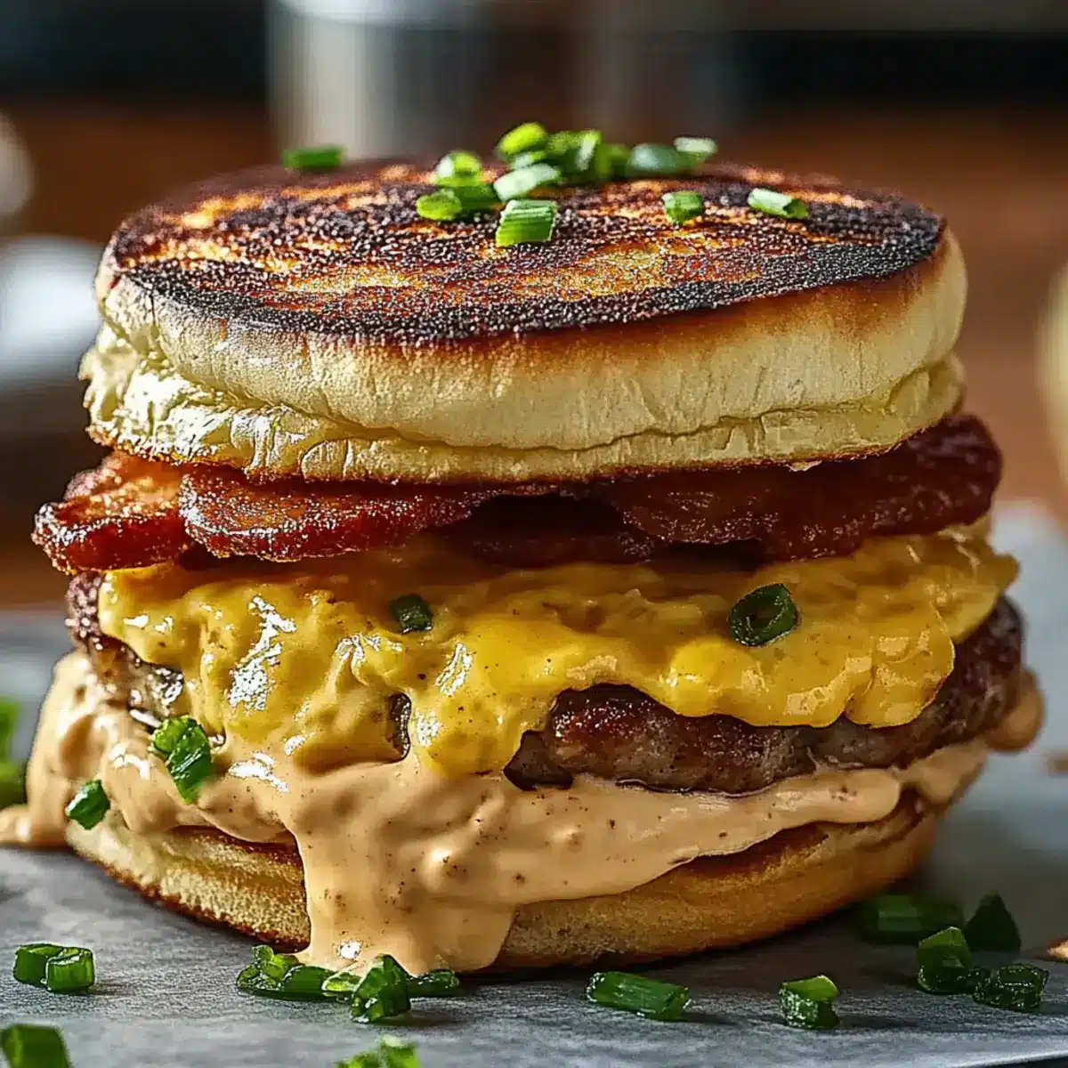 Spicy Chipotle Breakfast Sandwich