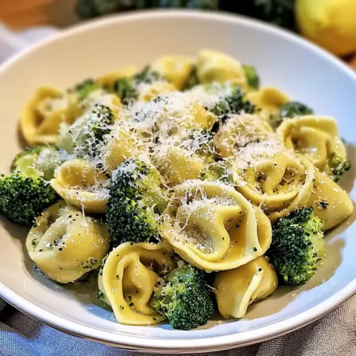 Lemon Broccoli Tortellini