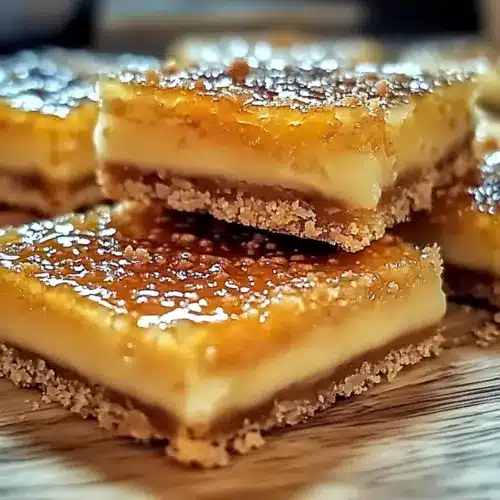 Crème Brûlée Cookie Bars