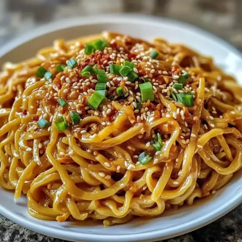 Creamy Cold Sesame Noodles with Peanut Sauce