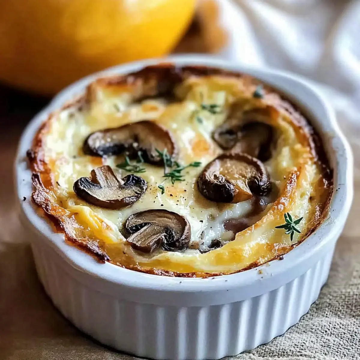 Mushroom Egg Bakes