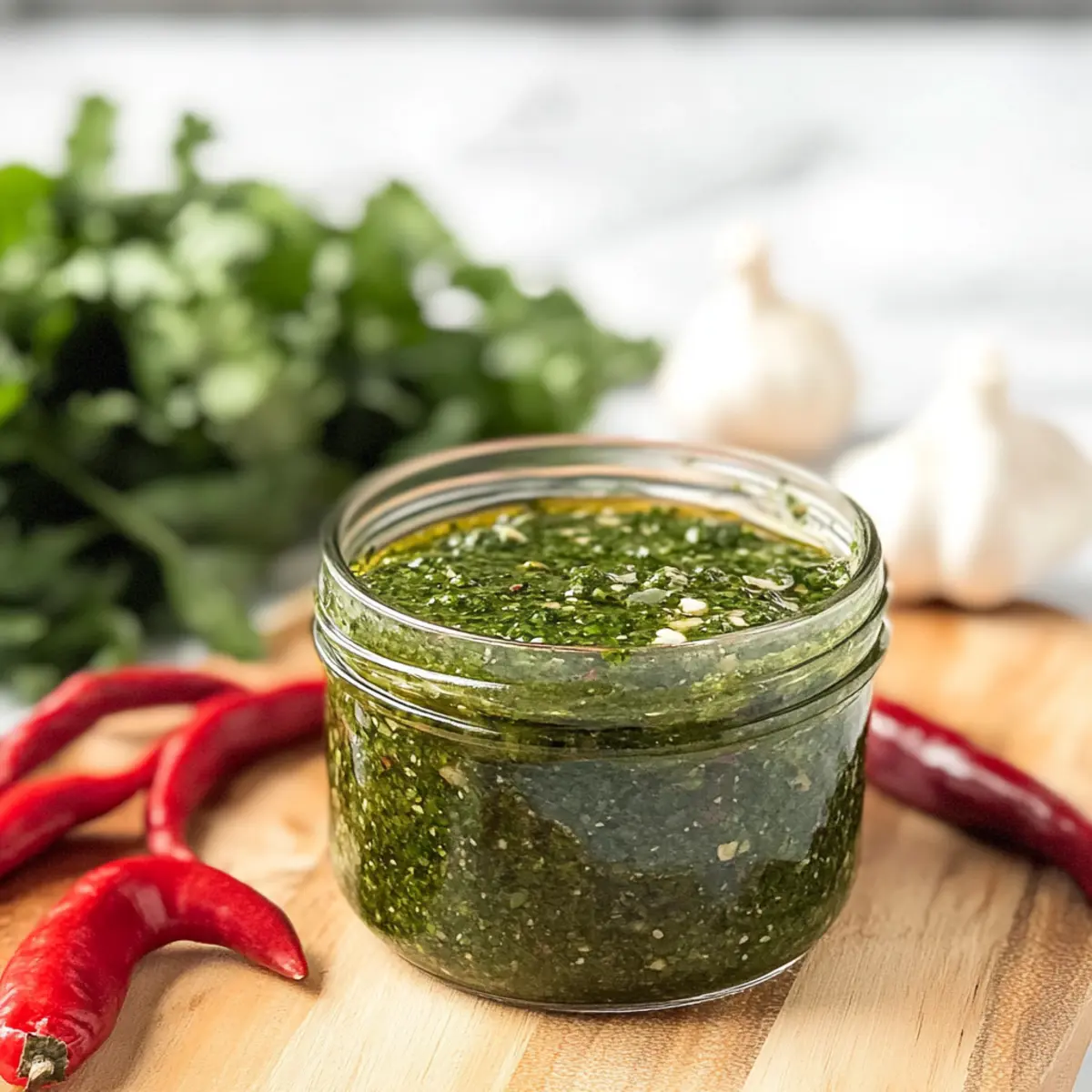 Cilantro Chimichurri Sauce