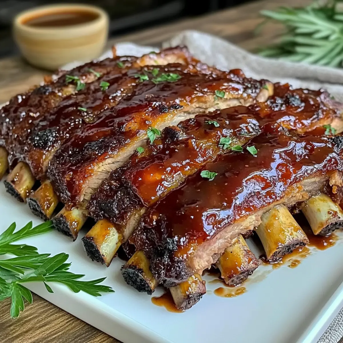 Oven BBQ Ribs