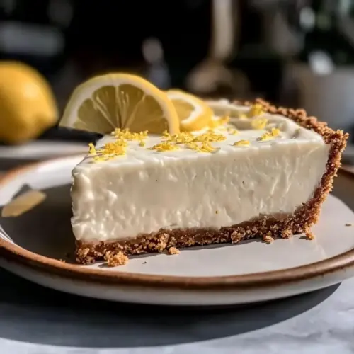 Creamy Frozen Lemonade Pie