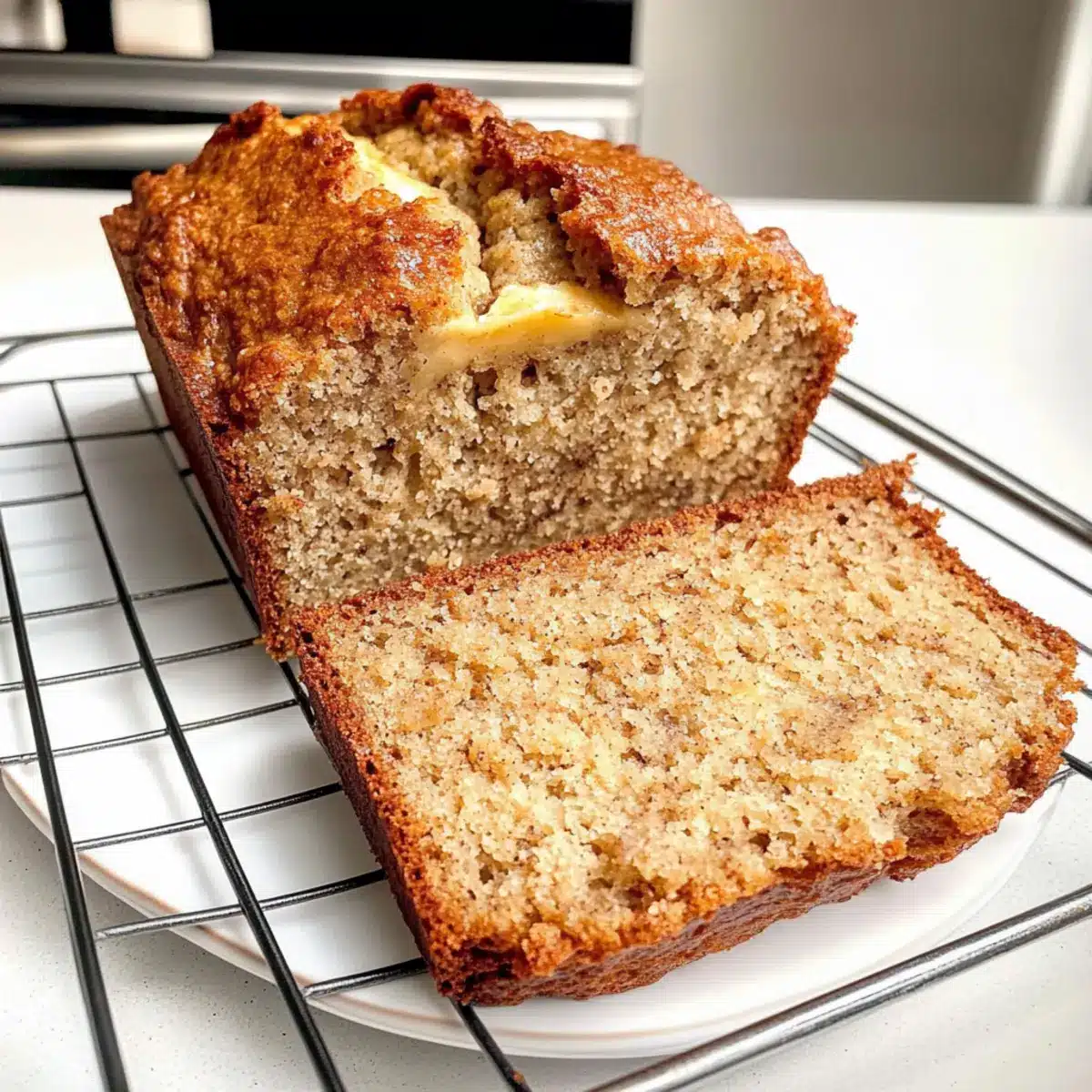 Cottage Cheese Banana Bread