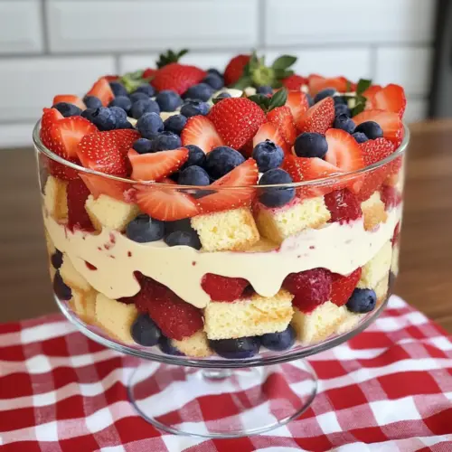 Lemon Berry Trifle