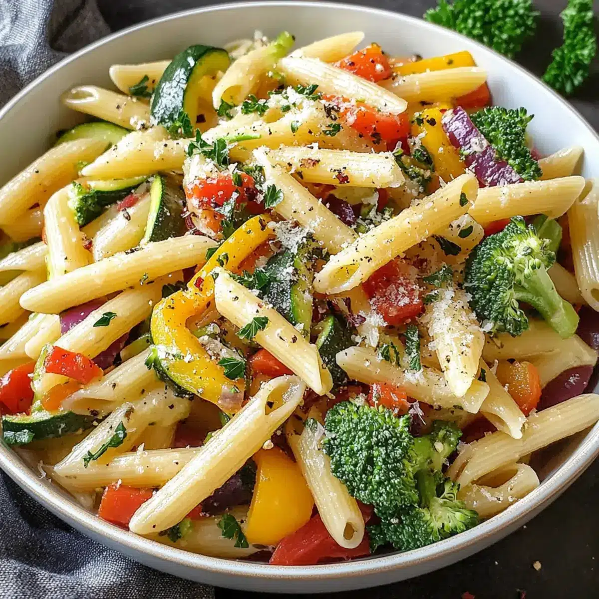 Protein Pasta Primavera