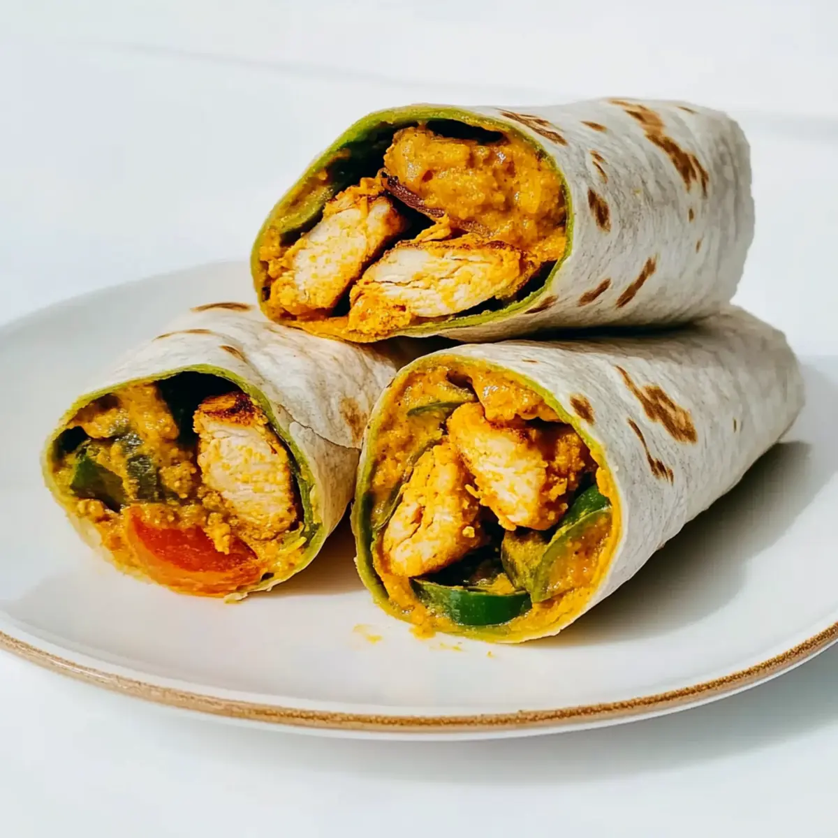 Spicy Paneer Wrap