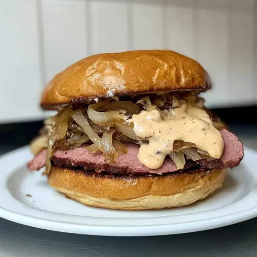 Chopped Pastrami Sandwich