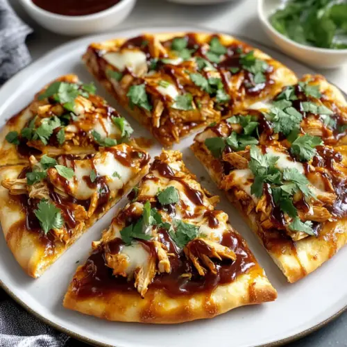 Smoky BBQ Chicken Flatbread