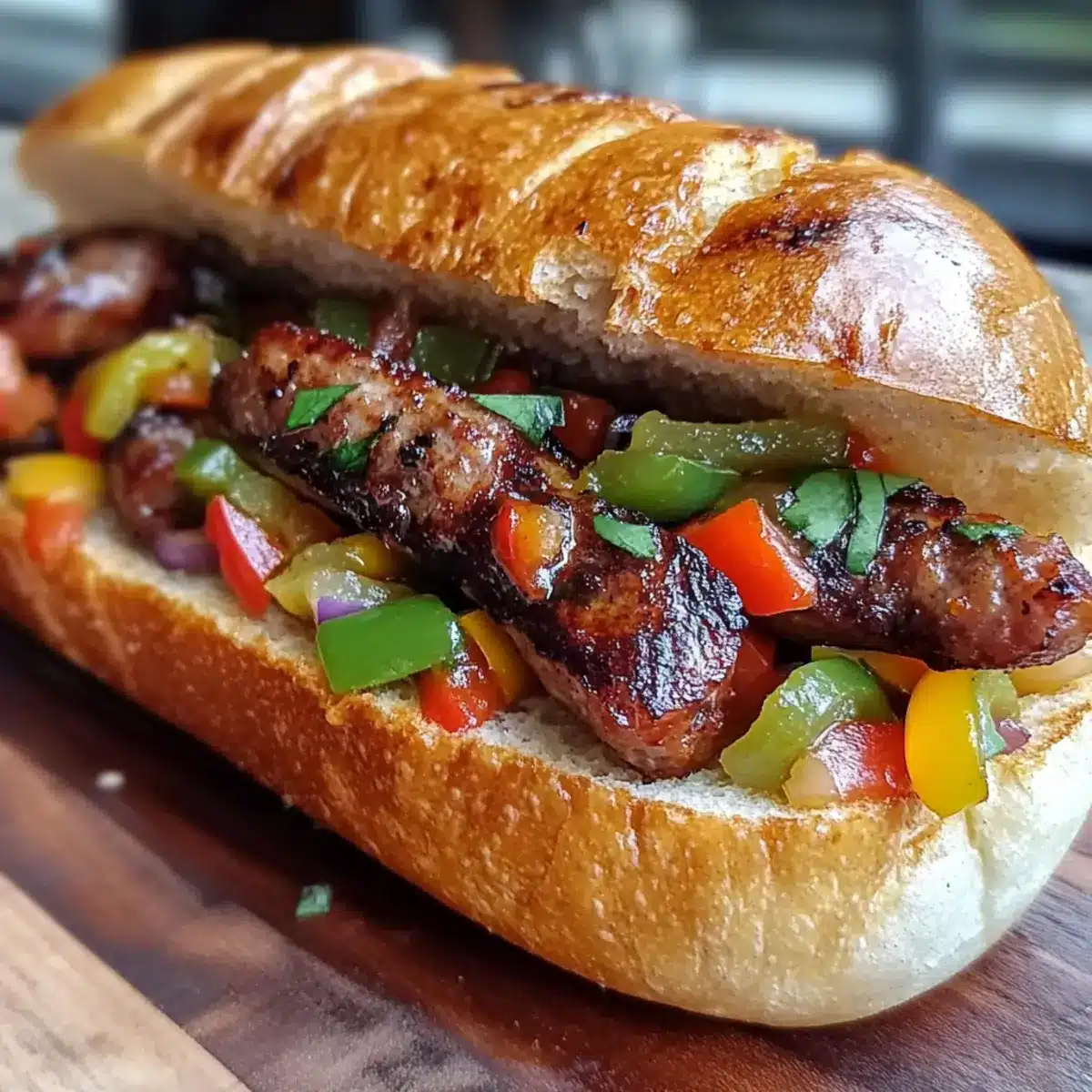 Smoked Sausage and Pepper