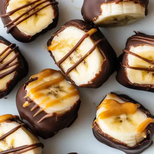 Frozen Chocolate Banana Bites