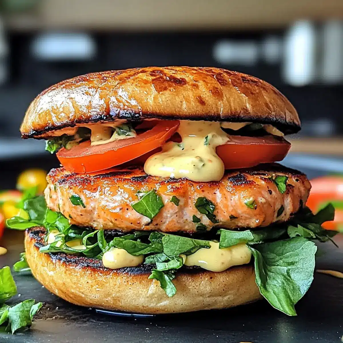 Salmon Burgers