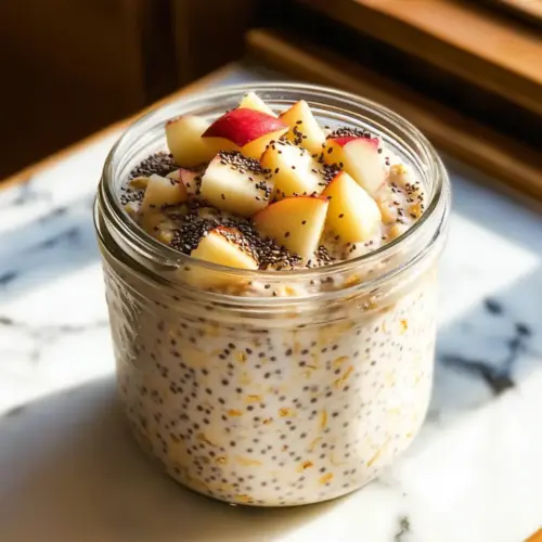 Apple Cinnamon Overnight Oats