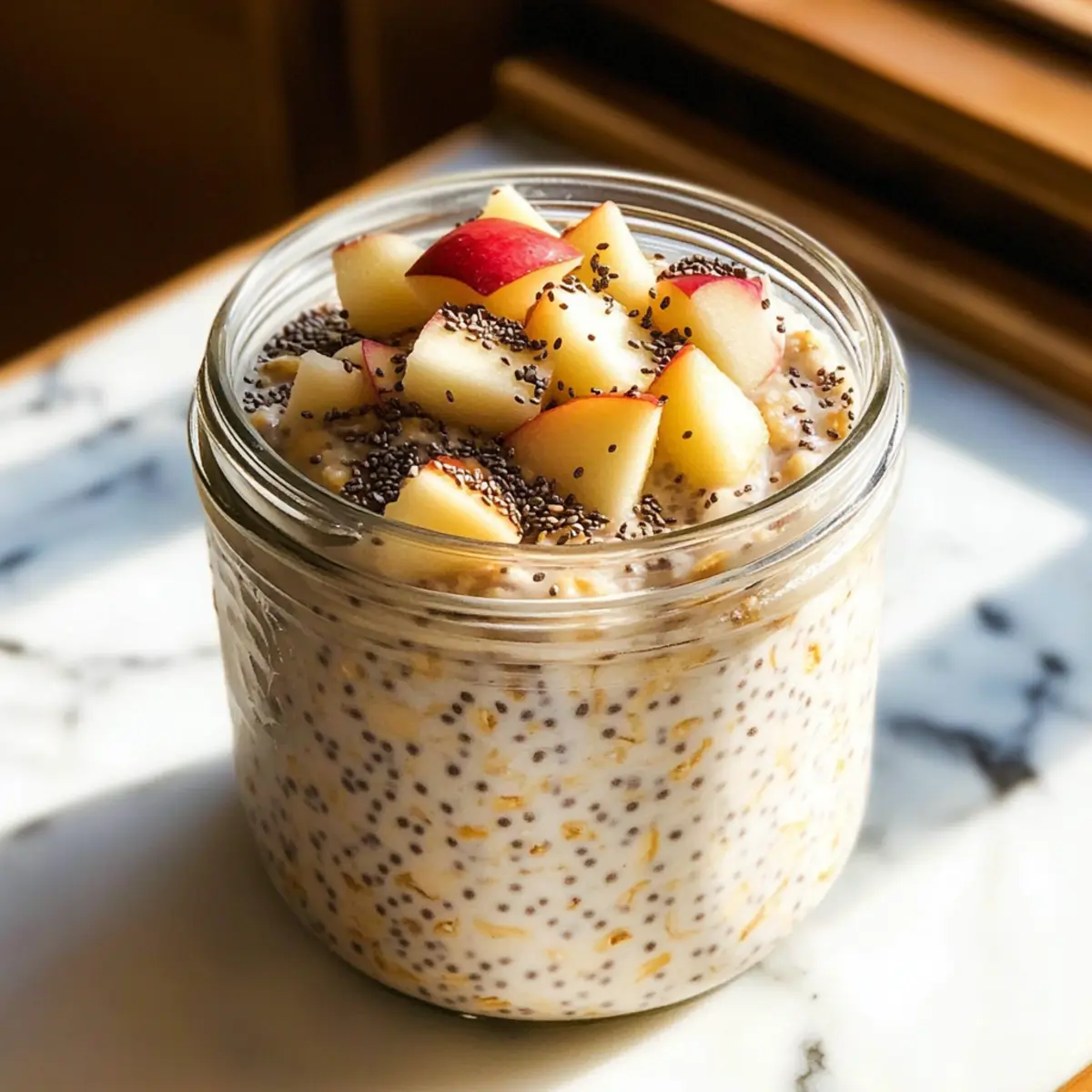 Apple Cinnamon Overnight Oats