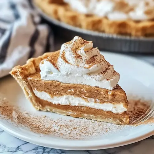 Gingerbread Cream Pie