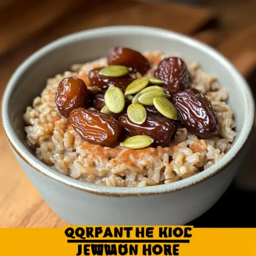 Brown Rice Bowl with Dates