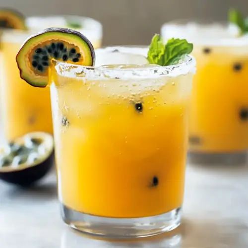 Passion Fruit Meyer Lemonade
