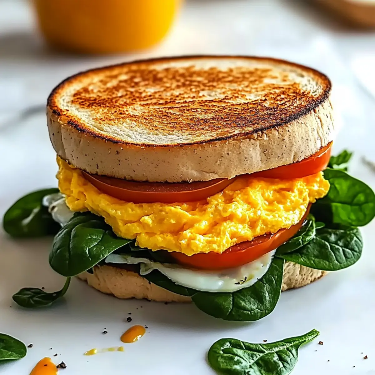 Healthy Breakfast Sandwich